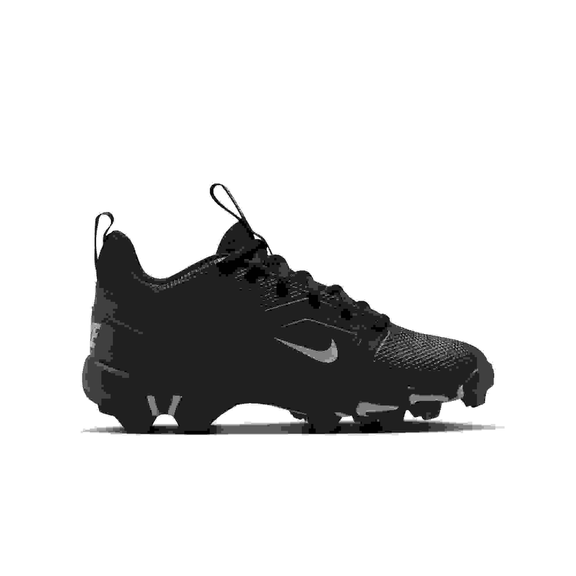 Nike Alpha Shark Grade School Boys' "Black/White" Football Cleat